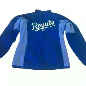 MLB Kansas City Royals Fleece Lined Jacket Size S